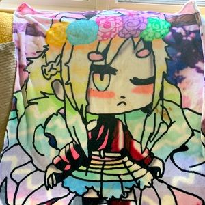 GATCHA LIFE so so soft throw blanket.